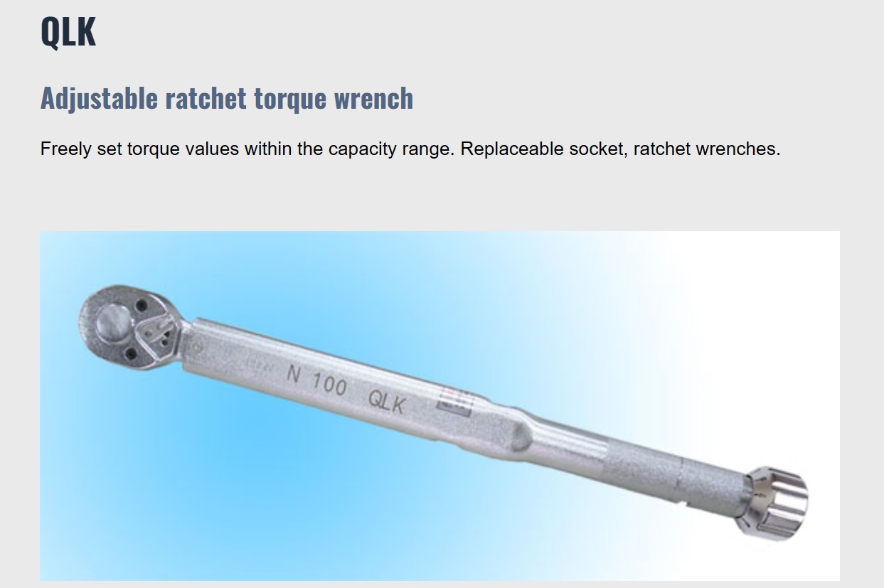 Ichiban Precision Sdn Bhd Kanon Kanon QLK Adjustable, Ratchet